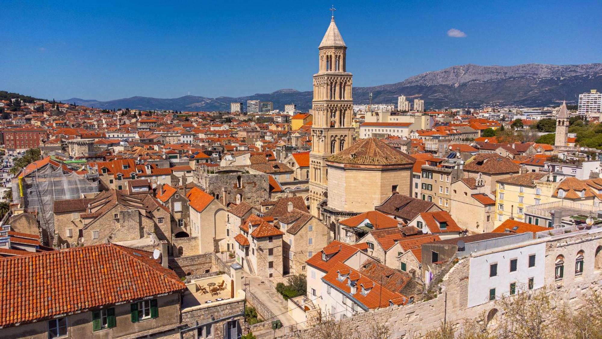 Апартаменты Diocletian Tower - Bella Vista & Palazzo Сплит Экстерьер фото